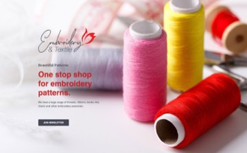 Embroidery and Textile website