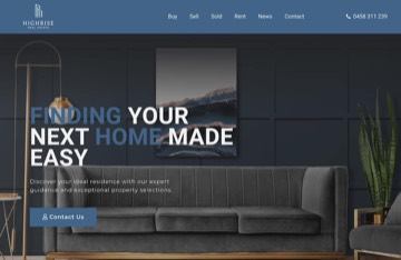 Real estate website