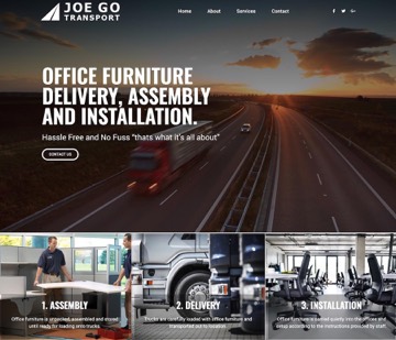 Joe Go Transport website